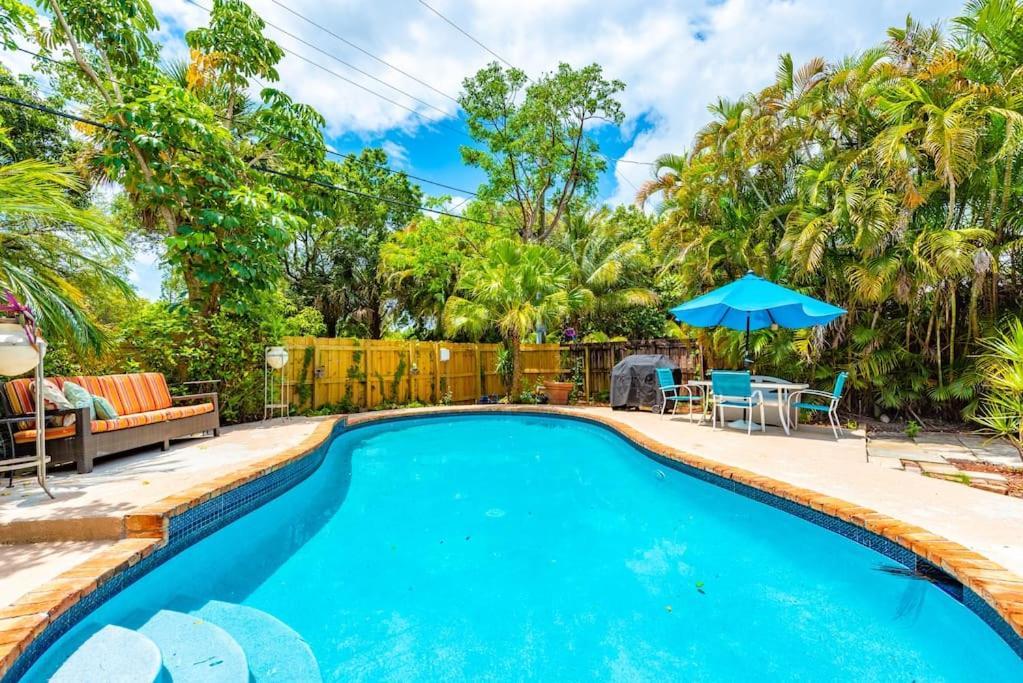 Ft. Lauderdale 3 Bd Pool Wifi Villa Fort Lauderdale Buitenkant foto